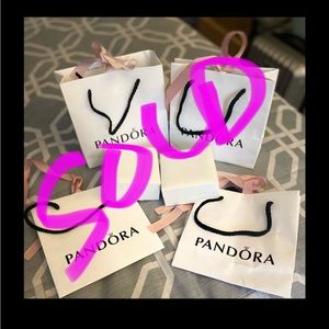 SOLD! PANDORA BAGS/BOXES ONLY!